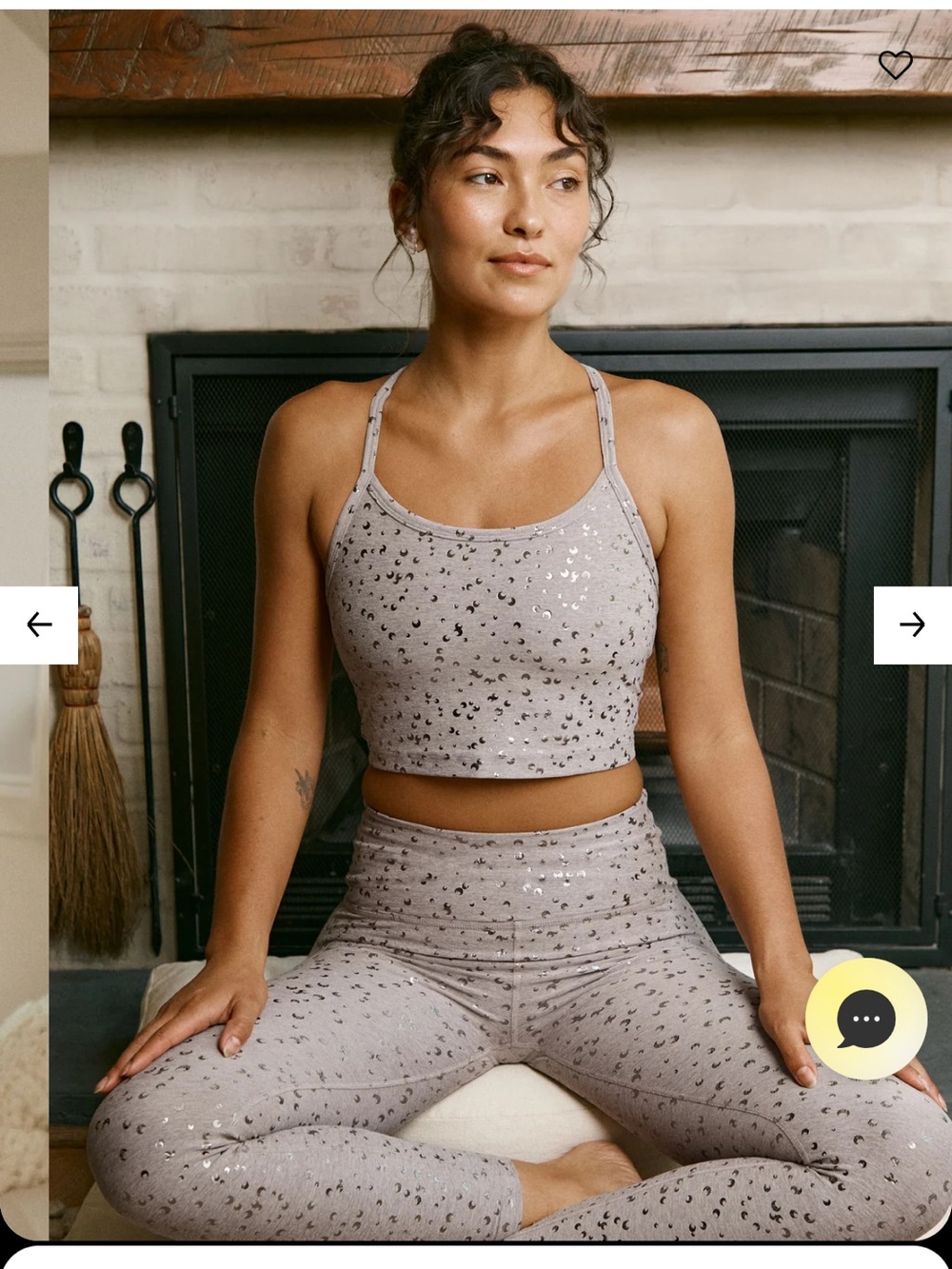 Beyond Yoga Spacedye Slim Racer Back Cropped Tank size small in Chai Mini Moon